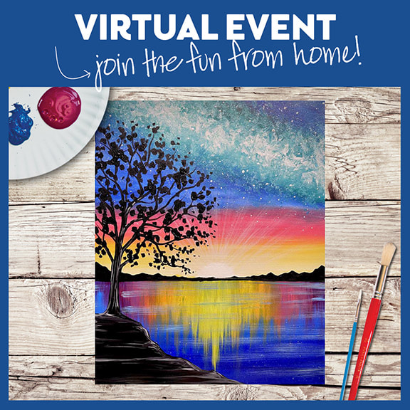 LIVE INTERACTIVE VIRTUAL CLASS - ART KIT INCLUDED (HAVE SUPPLIES? THEN IT'S ONLY $15!)